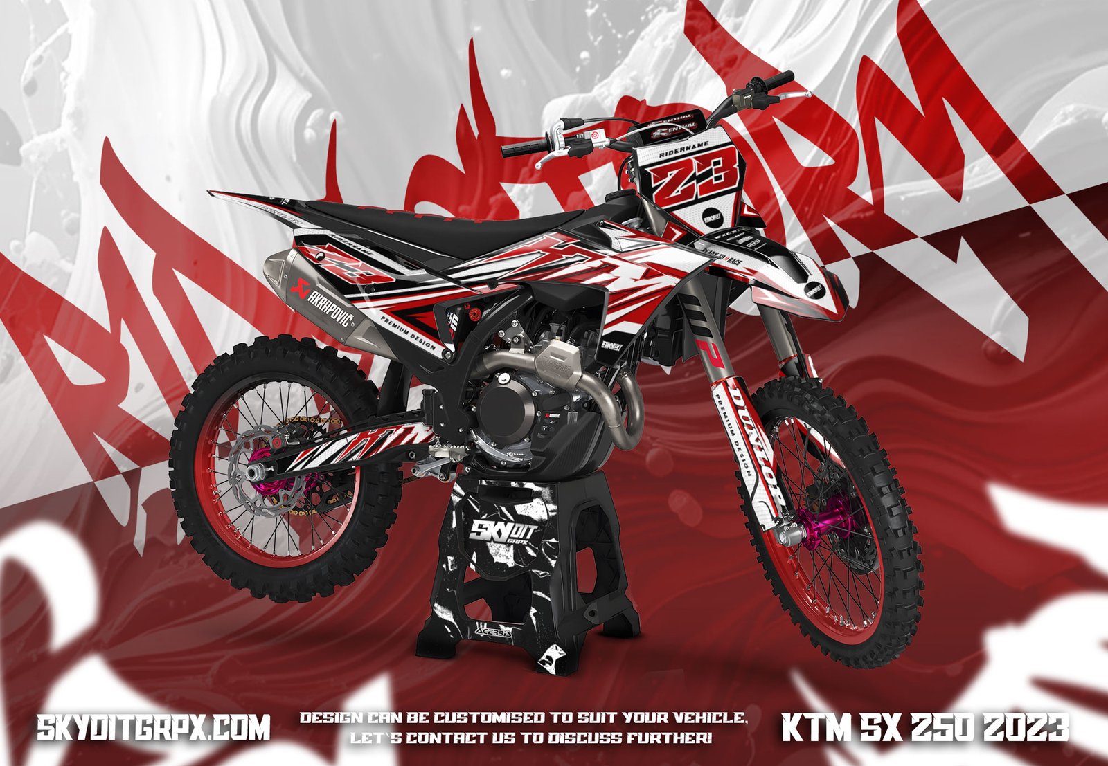 KTM SX 250 2023 RIDESTORM