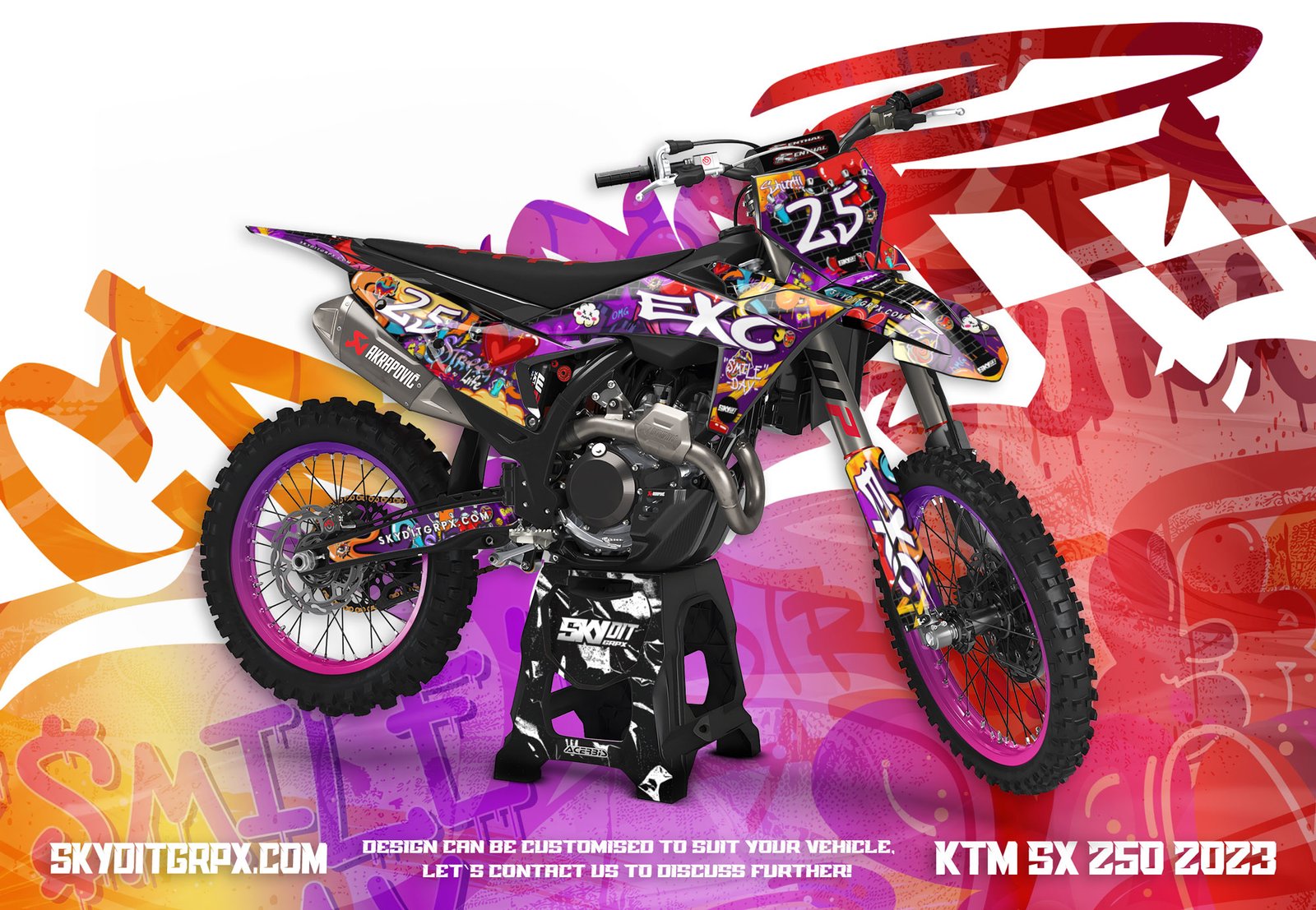 KTM SX 250 2023 Graffiti